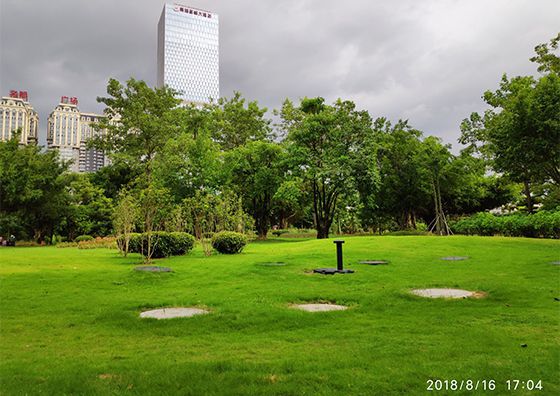 南湖公園海綿化綜合改造示范工程